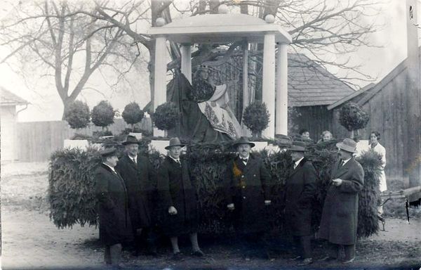 1926/1927 – TSV Vorstandschaft beim Leonhardizug