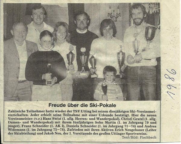 1986 – Uttinger Skimeisterschaft