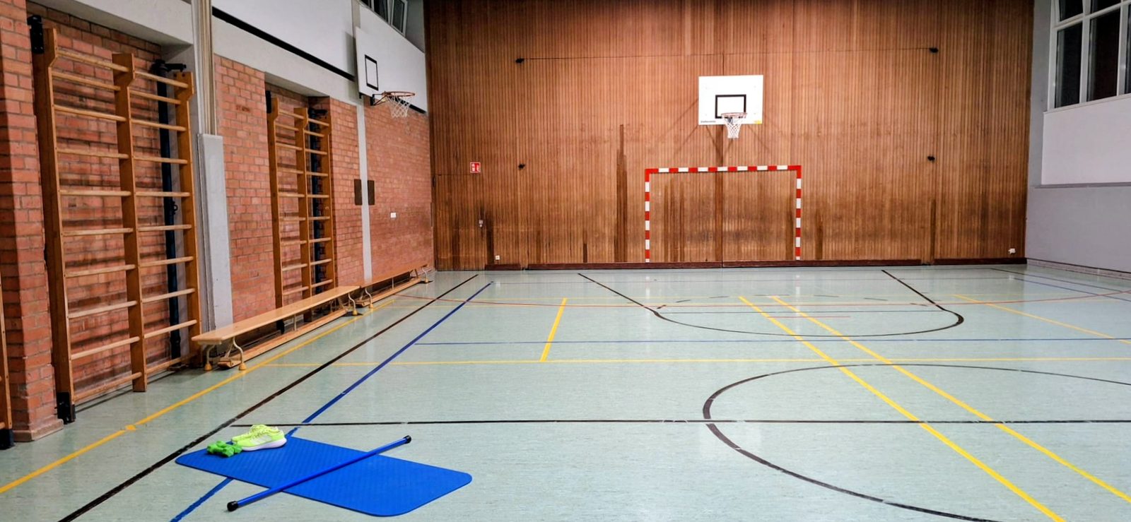 Schulturnhalle Utting am Schulweg – Innenansicht