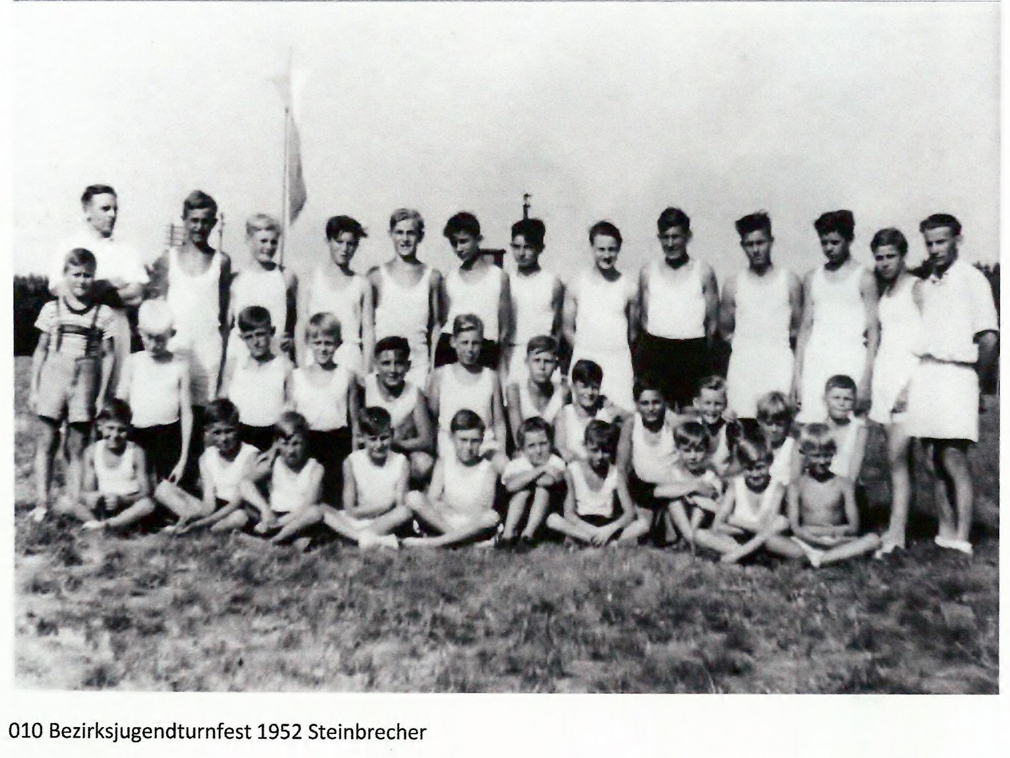 TSV Utting - 1952 Bezirksjugendturnfest, Uttinger Männerturnriege