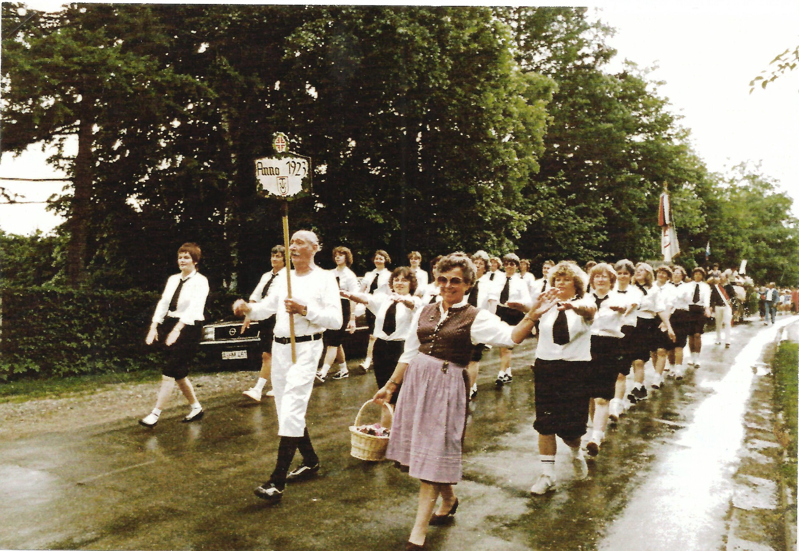 TSV Utting - 1983 60 Jahre TSV Utting Festzug, nur Bild