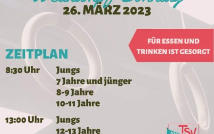 Wettkampfturnen der Jungs in Utting