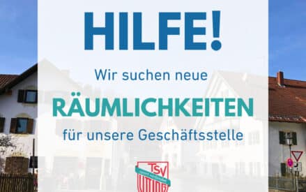 HILFE! Geschäftsstelle sucht neues Zuhause!